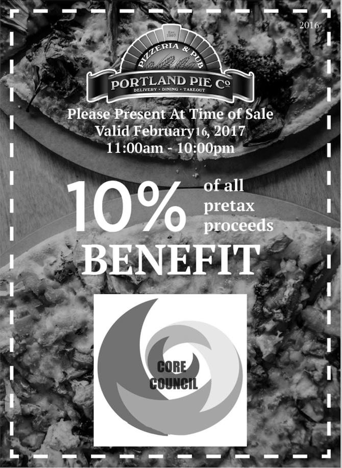Voucher valid Feb 16. 10 percent of proceeds benefit local homeless teens.
