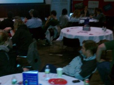 Watch party proves engaging