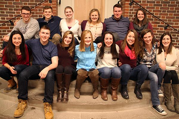 Fourteen student leaders prepare to lead to seven sides across country.