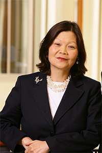 Dr. Carolyn Woo.