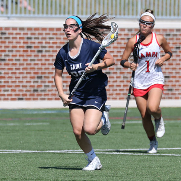 Women’s lacrosse dominates Southern Connecticut, Sheehy joins 100 club