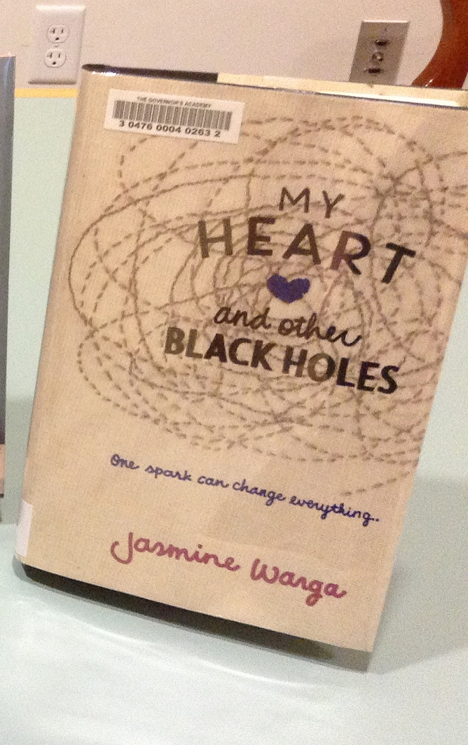The published front cover of Warga’s My Heart and Other Black Holes.