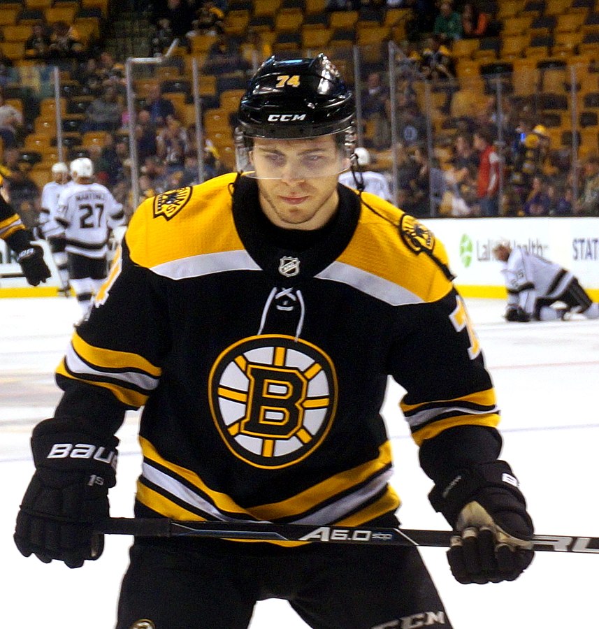 Star Bruins forward Jake DeBrusk was among the players placed in quarantine due to an outbreak among the Bruins players. 
