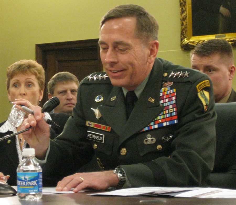 Retired United States Army General and former Director of the Central Intelligence Agency, David Petraeus