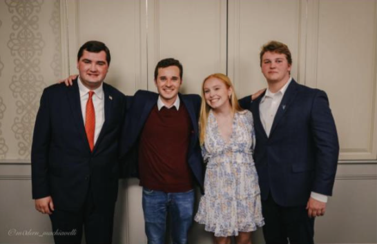 From left to right: Kevin Chrisom, Ben Mickens, Maura Crump, and Rit Flandreau