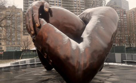 “The Embrace” was revealed in the Boston Commone this past MLB Day to commemorate Dr. King in the city of Boston