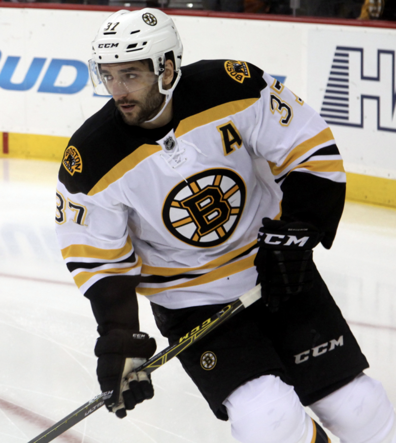 Patrice Bergeron and the Boston Bruins are making history this season.