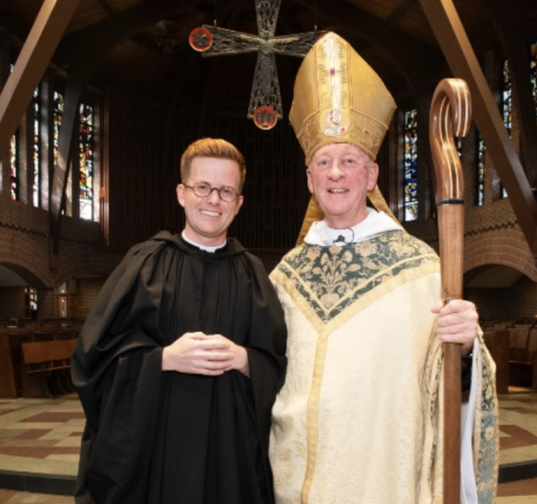 Monastic community celebrates Br. Celestine’s solemn vows
