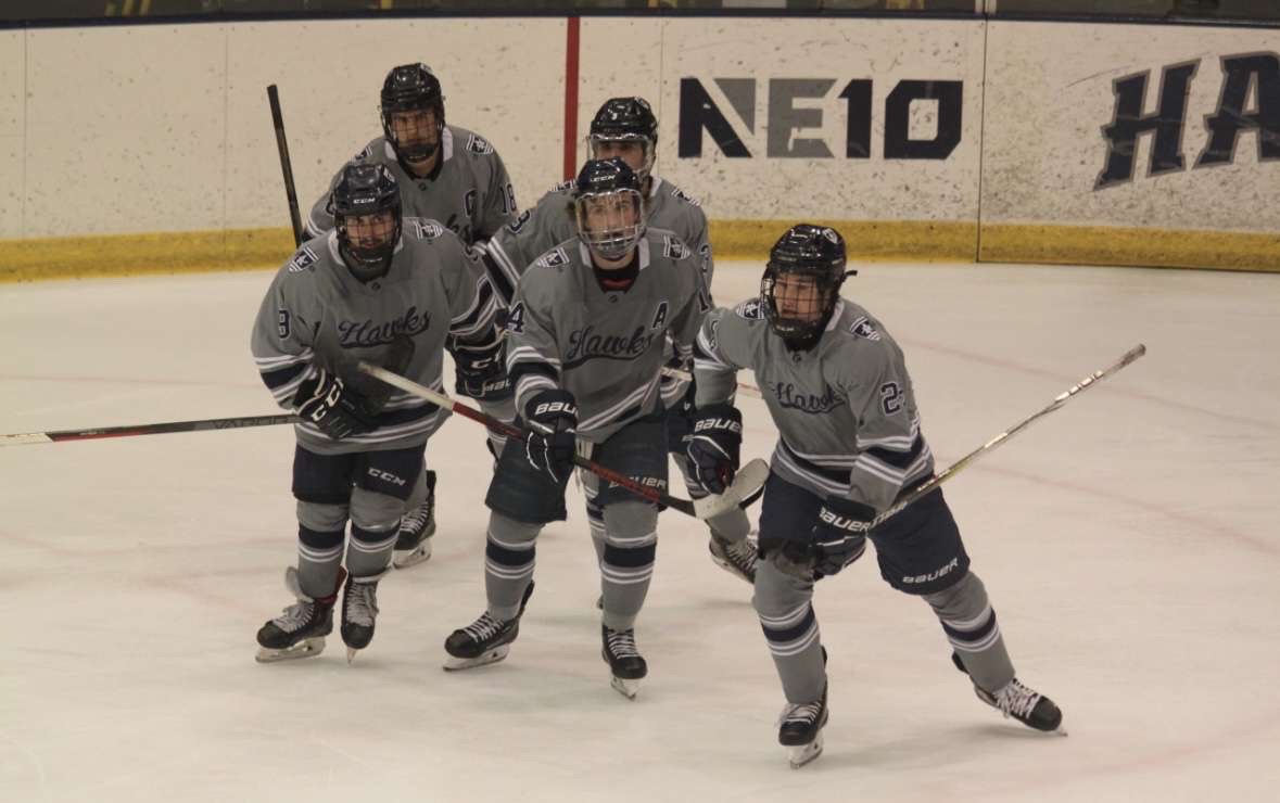  Men’s club hockey team playing match against Norwich Cadets.