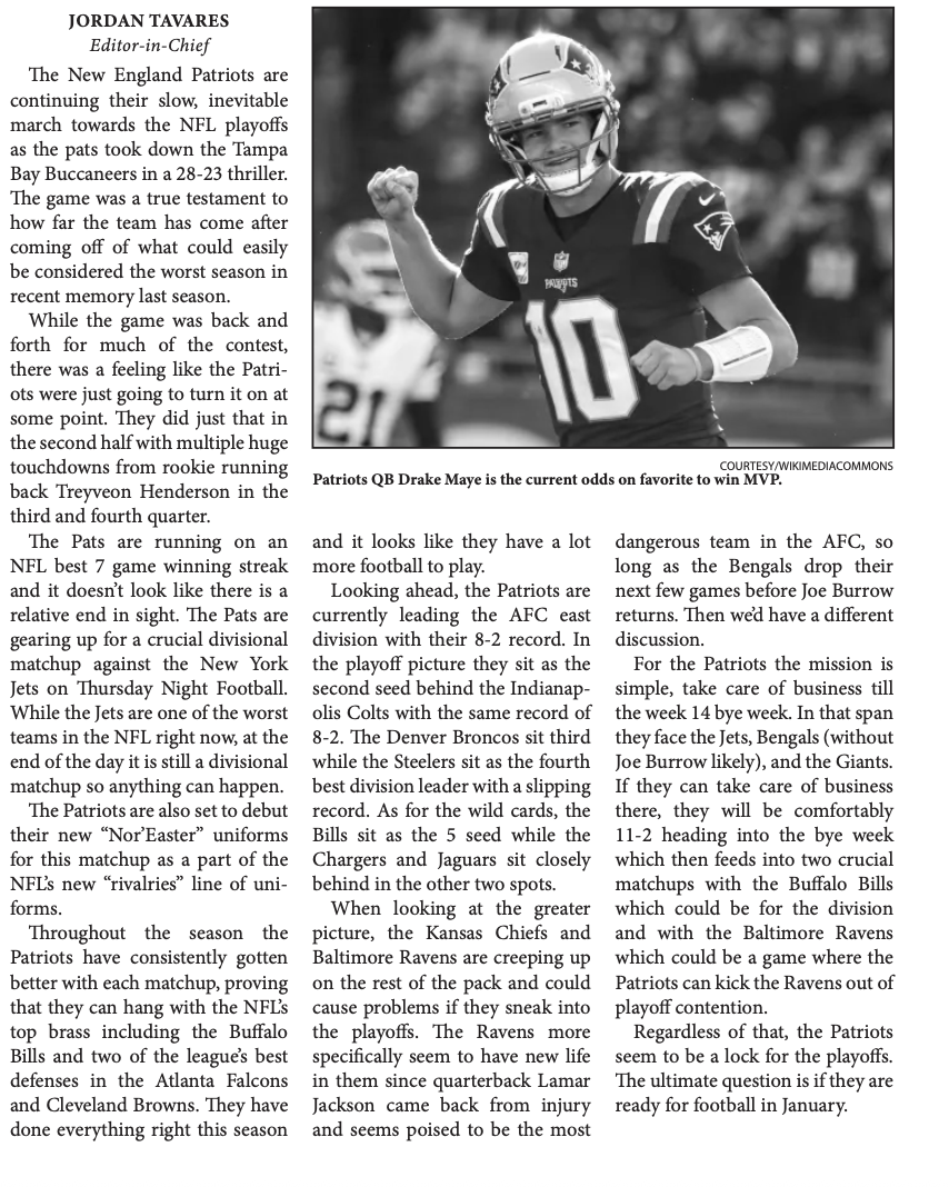 Pats keep rolling with playoffs in view